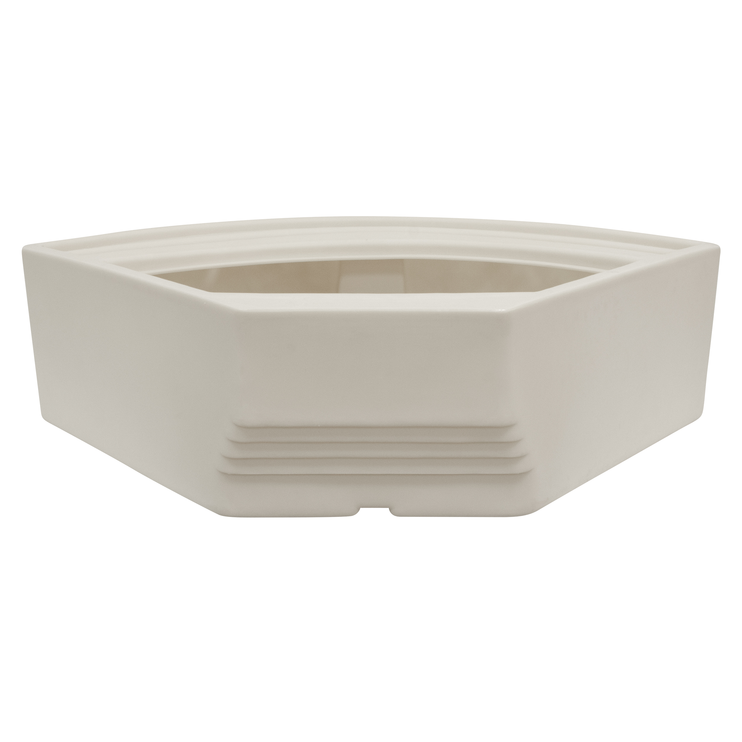 Wise BM1146-1B-990 Premier Series Pontoon 32″ Bow Radius Corner Seat Base Only Platinum